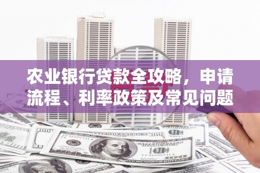 玉屏农业银行贷款全攻略，申请流程、利率政策及常见问题解析