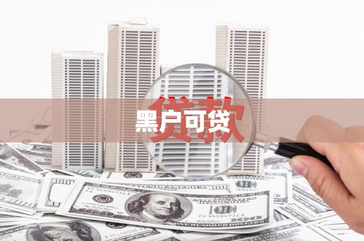 玉屏黑户可贷