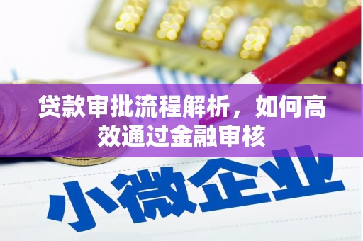 玉屏贷款审批流程解析，如何高效通过金融审核