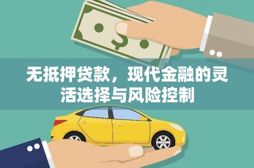 玉屏无抵押贷款，现代金融的灵活选择与风险控制
