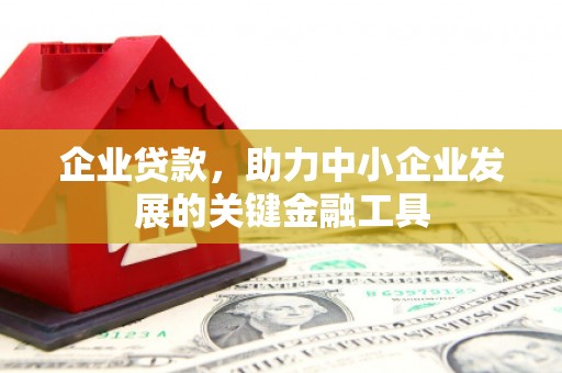 玉屏企业贷款，助力中小企业发展的关键金融工具