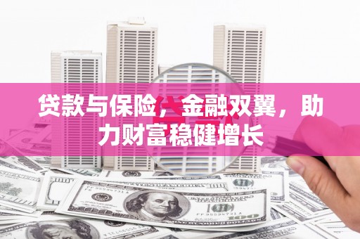 玉屏贷款与保险，金融双翼，助力财富稳健增长