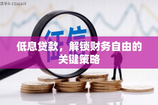 玉屏低息贷款，解锁财务自由的关键策略