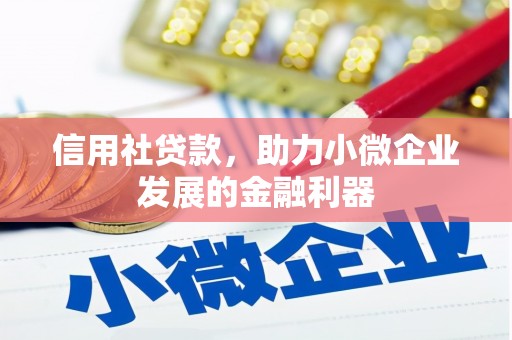 玉屏信用社贷款，助力小微企业发展的金融利器