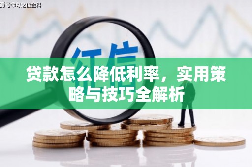 玉屏贷款怎么降低利率，实用策略与技巧全解析