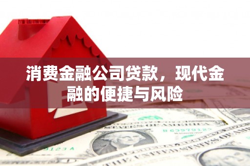 玉屏消费金融公司贷款，现代金融的便捷与风险
