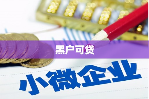 玉屏黑户可贷